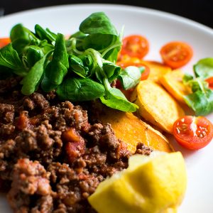 beef stir fried