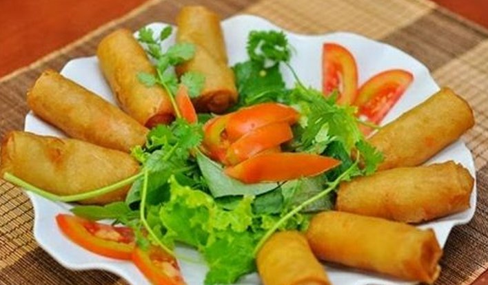 Taro Vegetarian Spring Rolls