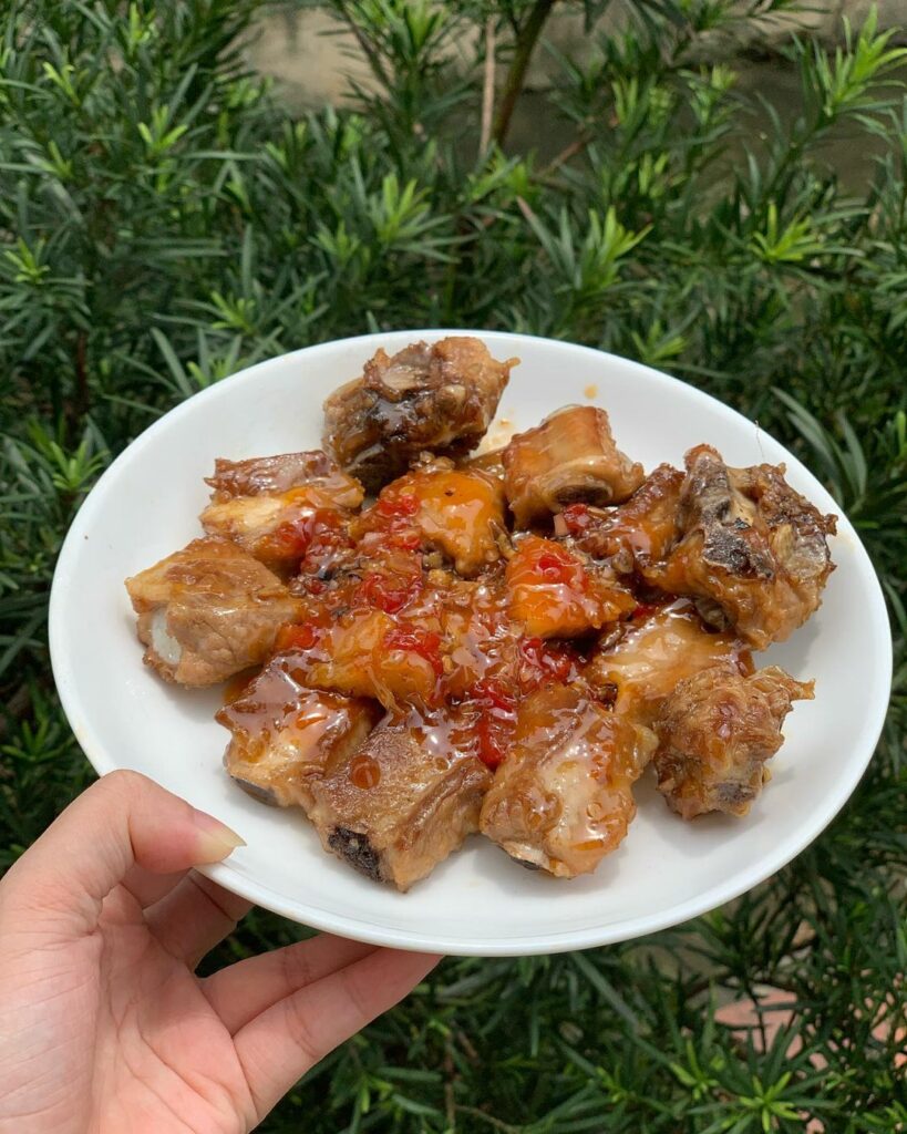 Sweet and sour ribs