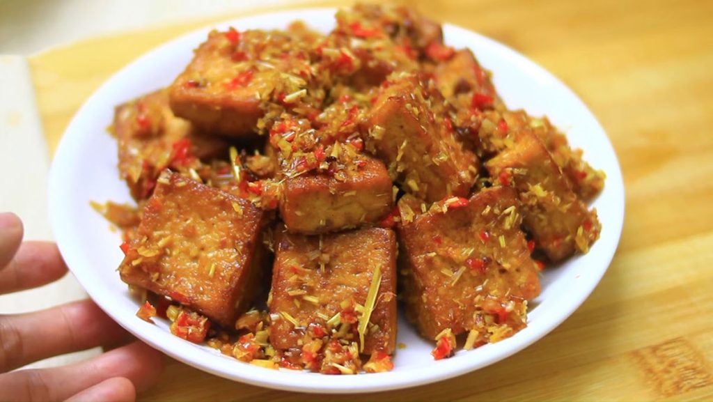 Tofu lemongrass